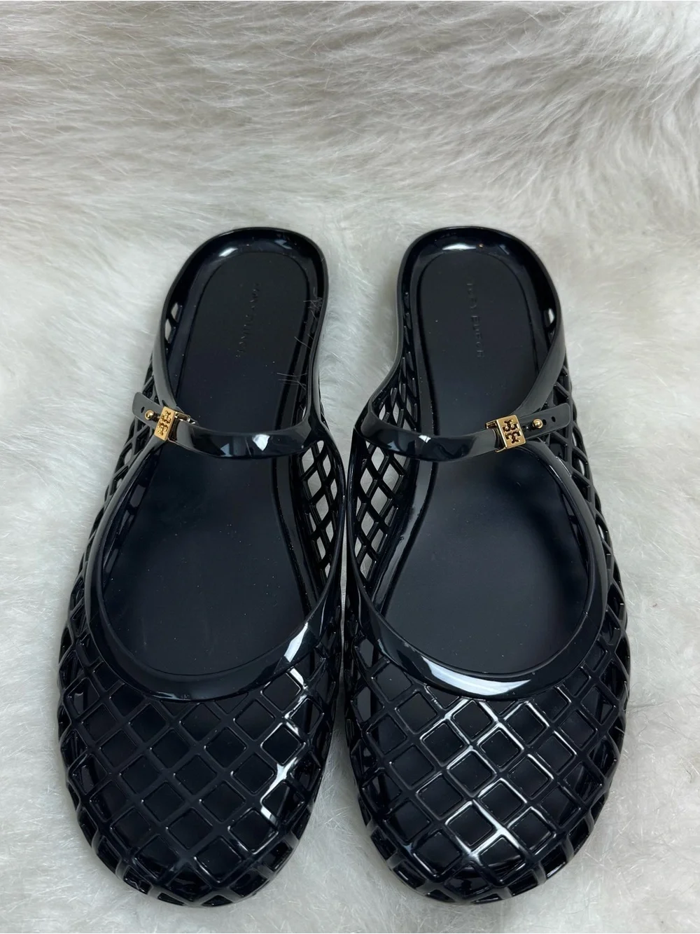 NWOB Tory Burch Mellow Jelly Mary Jane Slides 8